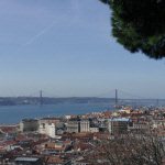 Lissabon vanaf het fort